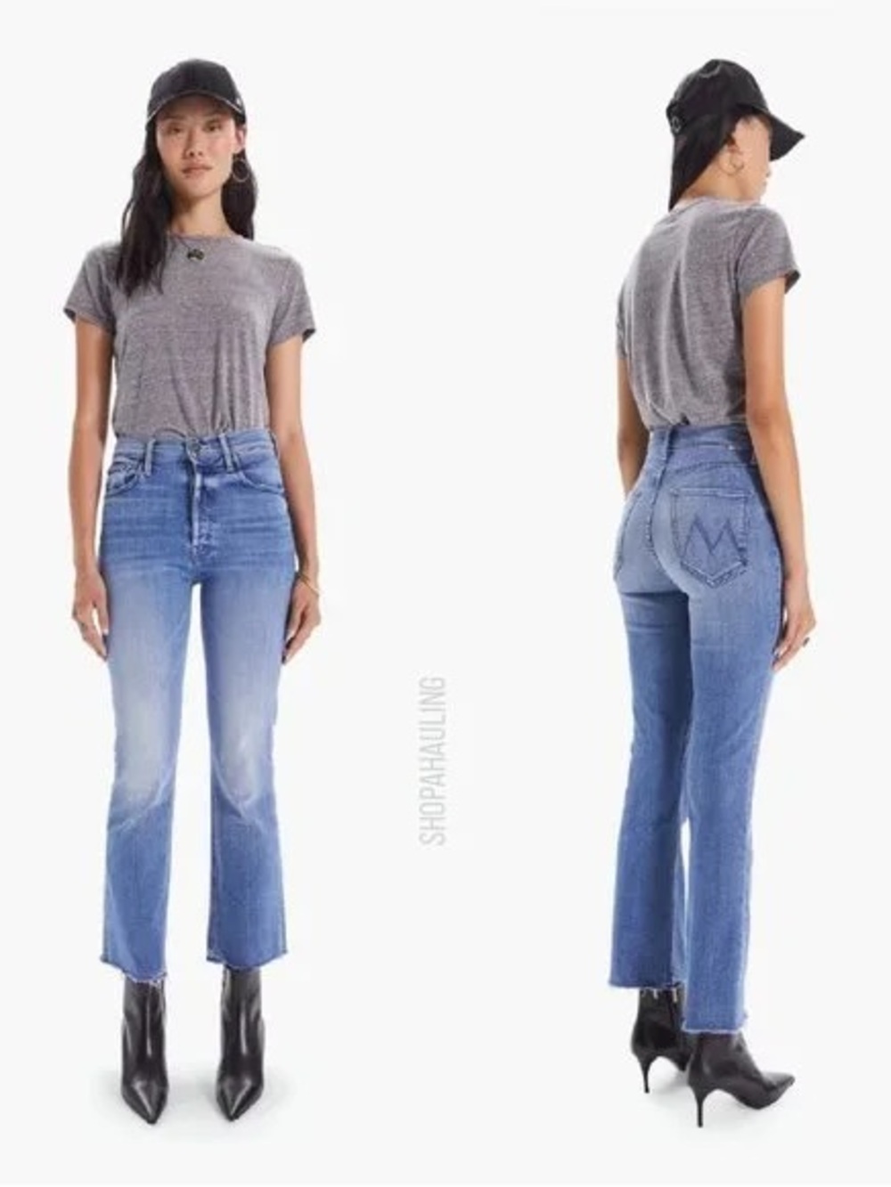 Mother Denim The Tripper Ankle Fray in We The Animals wash 25